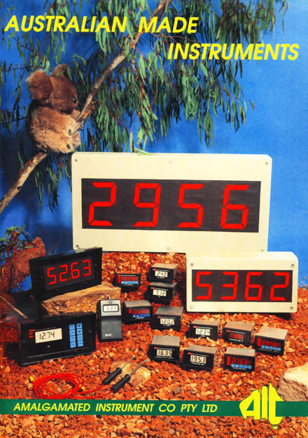 Australian Made Panel Meters and Displays LED/LCD, Monitors/Controls