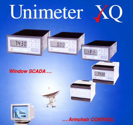 Unversal LCD Panel Meter and Data Logging Capability